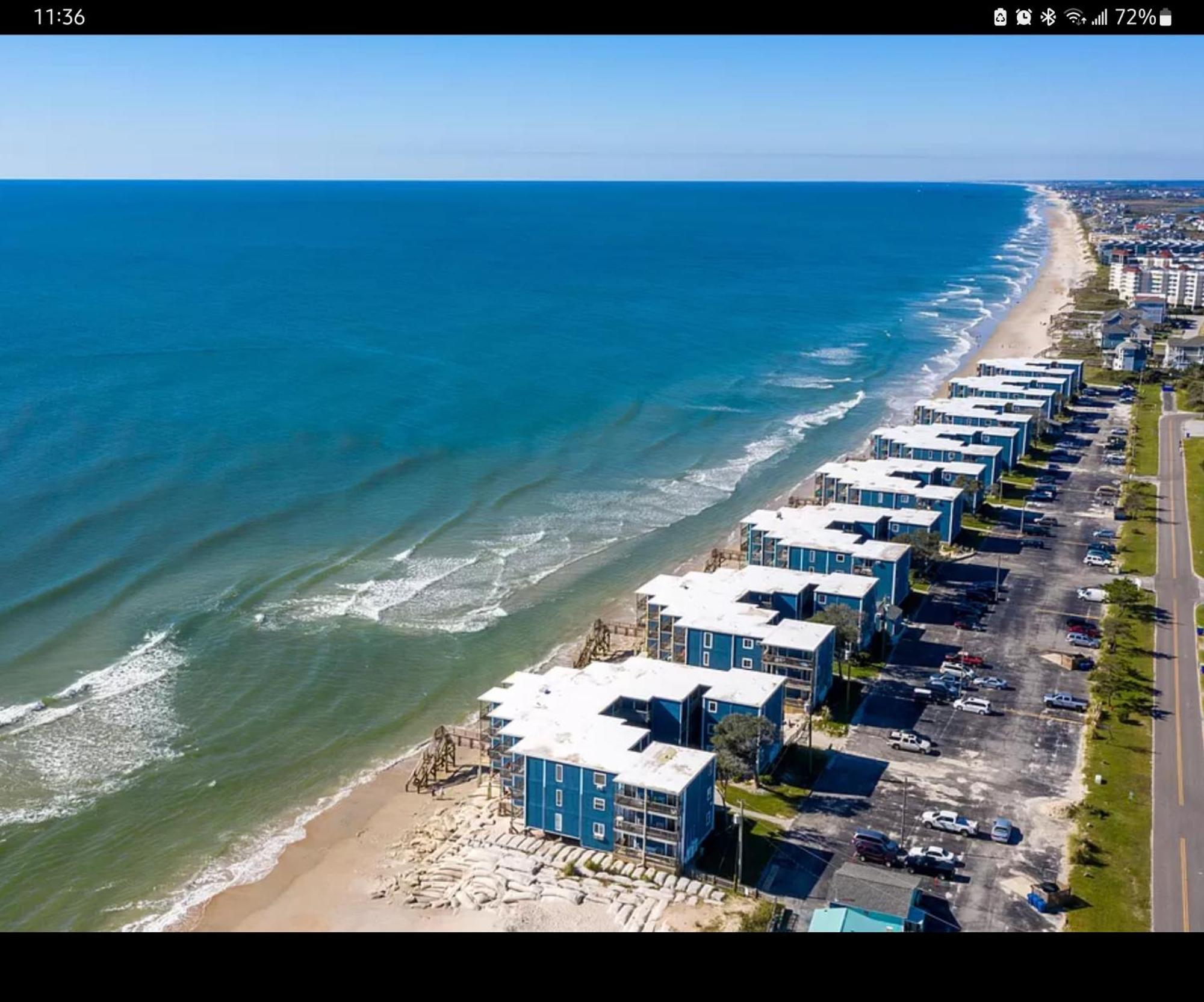 Ocean Front Condo Paradise 168 North Topsail Beach Esterno foto