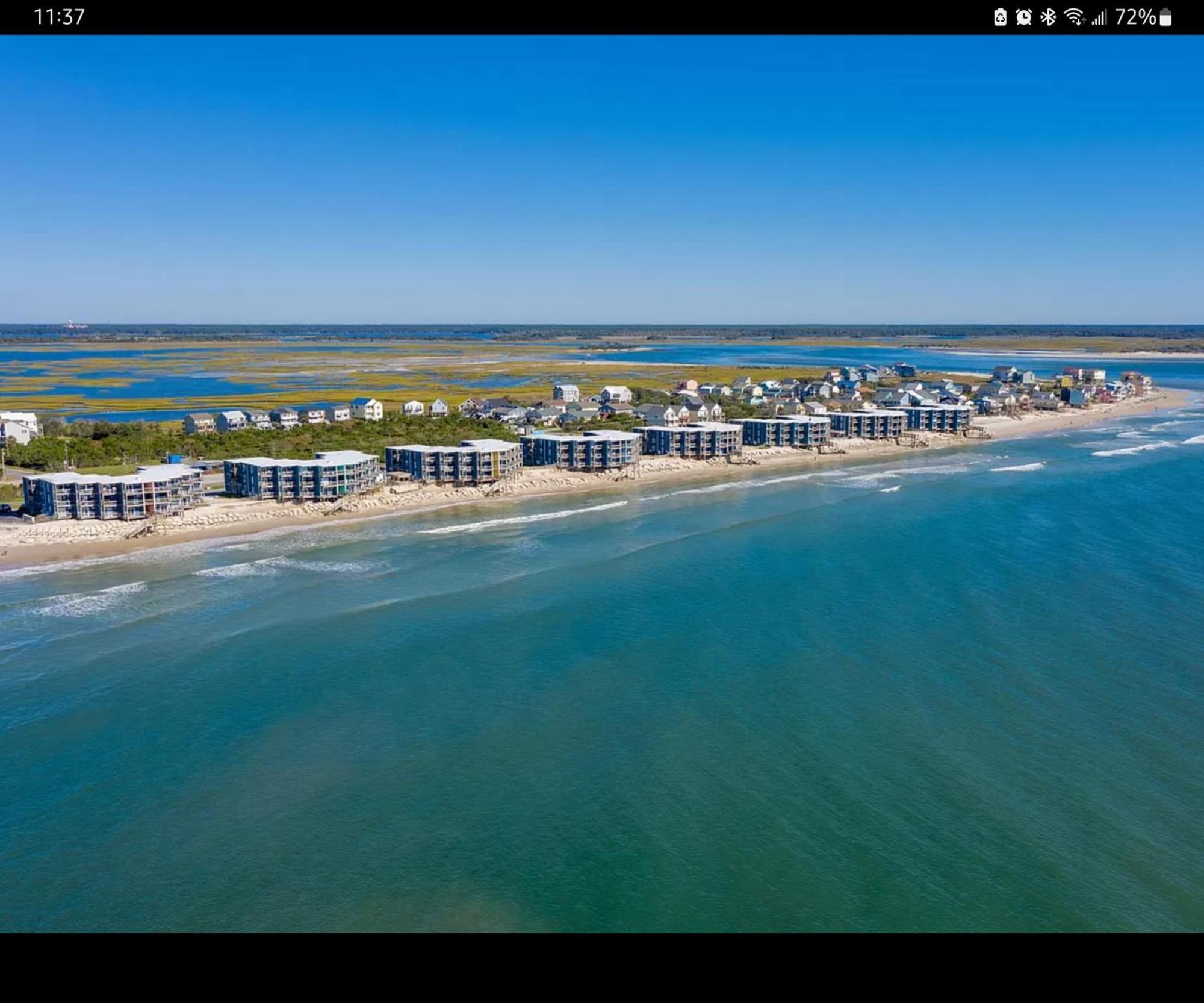 Ocean Front Condo Paradise 168 North Topsail Beach Esterno foto