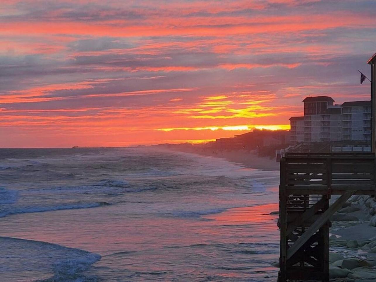 Ocean Front Condo Paradise 168 North Topsail Beach Esterno foto