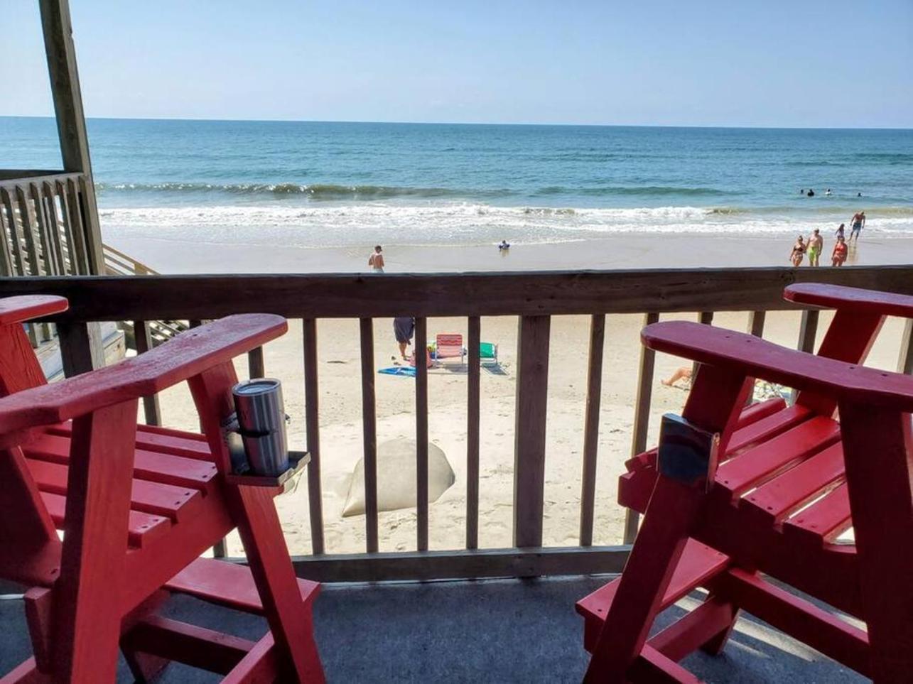 Ocean Front Condo Paradise 168 North Topsail Beach Esterno foto
